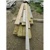 Image 1 : LOT OF TREATED WOOD (4" X 6") *2" X 4"* (10' AND 12' LENGTHS)