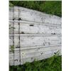 Image 2 : LOT OF 15 PIECES OF TIN (GALVANIZED) *6' TO 14' LENGTHS* (FIRE DAMAGED)