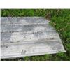 Image 5 : LOT OF 15 PIECES OF TIN (GALVANIZED) *6' TO 14' LENGTHS* (FIRE DAMAGED)