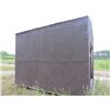 Image 2 : GARDEN SHED (10' X 12') *METAL ROOF* (NO DOOR) *ON SKIDS*