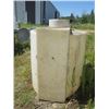 Image 4 : WATER TANK (PLASTIC) *APPROX 250 GALLONS* (46" L X 32" W X 36" H)