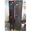 Image 1 : LOT OF 2 METAL LOCKERS (6' X 15" X 18")