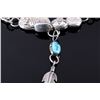 Image 11 : Navajo Sterling Pottery & Turquoise Necklace