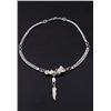 Image 12 : Navajo Sterling Pottery & Turquoise Necklace