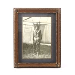N.A. Forsyth Crow Apsaalooke Warrior Photo c. 1906