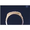 Image 15 : Highly Engraved 10K Gold & Rhodolite Garnet c1900-