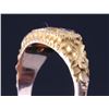 Image 16 : Highly Engraved 10K Gold & Rhodolite Garnet c1900-