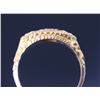 Image 3 : Highly Engraved 10K Gold & Rhodolite Garnet c1900-