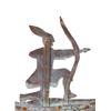 Image 11 : 19th C. Copper Indian & Horse Weather Vane