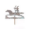 Image 1 : 19th C. Copper Indian & Horse Weather Vane