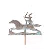 Image 2 : 19th C. Copper Indian & Horse Weather Vane