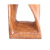 Image 8 : Solid Hand Made Oak Wood Twist End Table