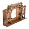 Image 1 : Victorian Stick & Ball Mirrored Back Bar RARE