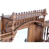 Image 2 : Victorian Stick & Ball Mirrored Back Bar RARE