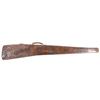 Image 10 : Rustic Western Hand Tooled Leather Rifle Scabbard