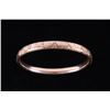 Image 24 : Art Deco Fully Engraved 14K Gold Bracelet