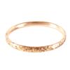 Image 2 : Art Deco Fully Engraved 14K Gold Bracelet
