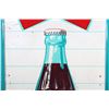Image 6 : 1950's Coca-Cola Vertical Metal Advertising Sign