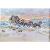 Image 2 : "Prairie Express", Charles Russell Framed Print