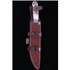 Image 17 : M.T. Stag Horn Trout Fillet Bowie Damascus Knife