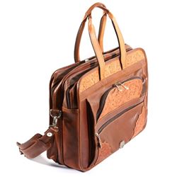 Montana Silversmiths Tooled Leather Laptop Case