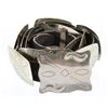 Image 2 : Navajo Native American Sterling Silver Concho Belt