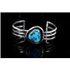 Image 1 : Navajo Sterling Silver & Turquoise Bracelet