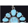 Image 4 : Navajo Sleeping Beauty Turquoise Earrings