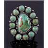 Image 1 : Navajo Royston Turquoise & Sterling Silver Ring