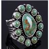 Image 2 : Navajo Royston Turquoise & Sterling Silver Ring