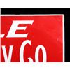Image 10 : Butte Land and Inv. Co. Embossed Metal Sign c 1960