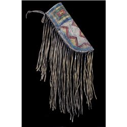 Sioux Polychrome Painted Parfleche Sheath