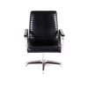 Image 5 : Mid C. Modern Chrome Naugahyde Railroad Chair