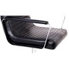 Image 7 : Mid C. Modern Chrome Naugahyde Railroad Chair