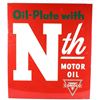Image 1 : Nth Motor Oil Conoco Metal Advertising Sign