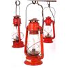 Image 16 : Rustic Steel Wagon Tire & Dietz Lantern Chandelier