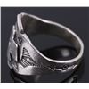 Image 3 : Navajo Fred Harvey Thunderbird Silver Ring