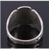 Image 4 : Navajo Fred Harvey Thunderbird Silver Ring