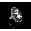 Image 2 : Zuni Native American Multi-Stone Mosaic Inlay Ring