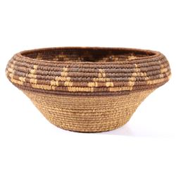 Pomo Native American Hand Woven Basket c. 1800's