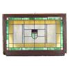 Image 1 : 19th Century Art Deco Stained Glass Window