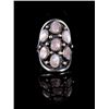 Image 1 : Navajo Signed Sterling & Mother of Pearl Ring