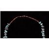 Image 8 : Navajo Turquoise Mountain & Heishe Shell Necklace