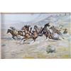 Image 2 : Charlie Russell "The Surprise Attack" Framed Print