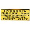 Image 3 : Danger Hydrogen Sulfide Sign