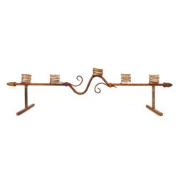 Rustic Iron Votive Candle Holder