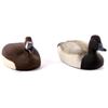 Image 2 : 1980 Scaup Drake & Hen Decoy by Jim Mensing