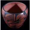 Image 1 : Signed Jemez Pueblo Painted Pottery Bowl c 1950's