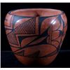 Image 2 : Signed Jemez Pueblo Painted Pottery Bowl c 1950's