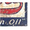 Image 10 : 1930's Satin Oil Metal Advertising Sign
